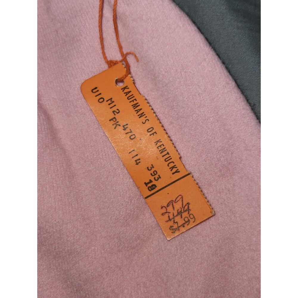 1960s Vtg NWT Pink Skirt Women's Size 18 House of Morrison, Knee Length - Picture 5 of 8